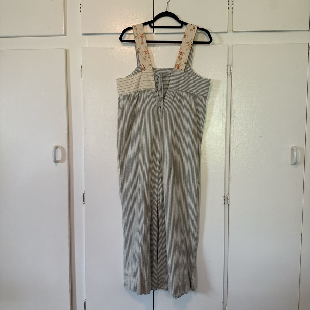 Madewell patchwork overalls - Picture 2 of 4